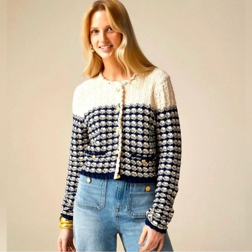 J Crew Coastal Knit Sweater